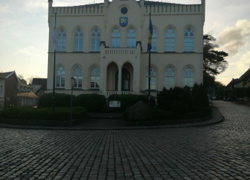 Das Rathaus in Marlow