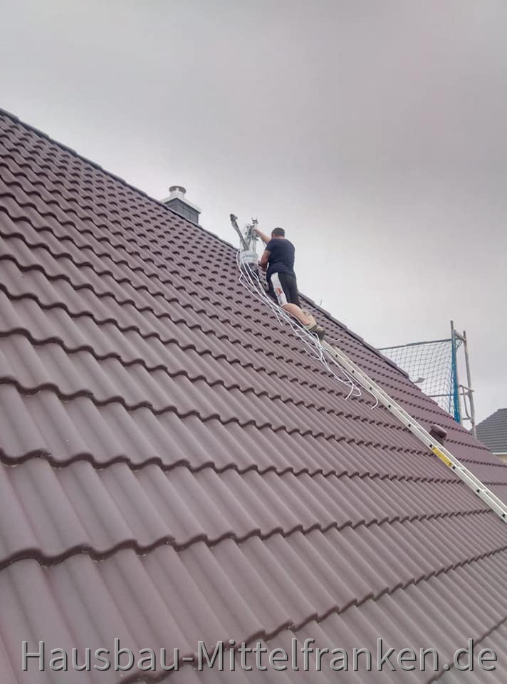 Arbeiten am Dach